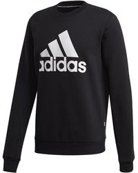 adidas - Badge Of Sport Fleece Sweatshirt Gc7336" - Lyst