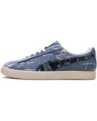 PUMA - Clyde "Faded Denim Frosted Ivory" 399655 01" - Lyst