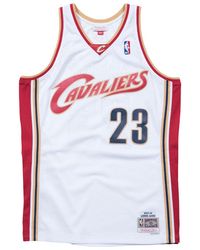 Mitchell & Ness - Swingman Jersey "Nba Cleveland Cavaliers 03 Lebron James" Smjycp19209 Ccawhit03Lja" - Lyst