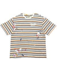 GALLERY DEPT. - Nelson Striped Short Sleeve T-Shirt Shirt "Multi" Nl 1099" - Lyst