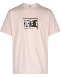Supreme - Warm Up T-Shirt "Pale" Su283" - Lyst