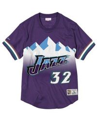 Mitchell & Ness - N&n Mesh Top "nba Utah Jazz 96 Karl Malone" - Lyst