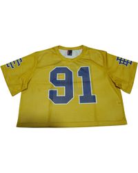 Eric Emanuel - Ee Cropped Mesh Jersey Ee745" - Lyst