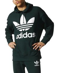 adidas - Adicolor Trefoil Hoodie Night" Bq1871" - Lyst