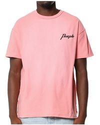 Purple Brand - Textured Inside Out Graphic T-Shirt P101 Tjfs326" - Lyst