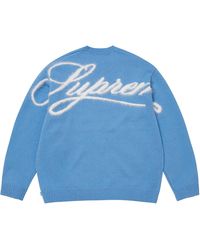 Supreme - Angora Script Sweater "Fw25 - Lyst