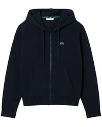 Lacoste - Zip-Up Pique Hoodie "Abysm" Sf5272 51 Hde" - Lyst
