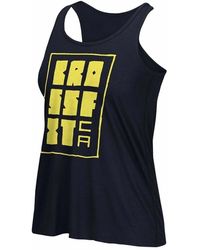 Reebok - B/C Flowy Racerback Crossfit Tank "Midnight" Al4472" - Lyst