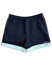 CASABLANCA - Monogram Jacquard Knit Shorts Mpf25 Tr 328 01" - Lyst