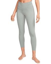 Nike - Dri-Fit High-Rise Cropped Yoga Leggings "Particle" Dm7023 073" - Lyst
