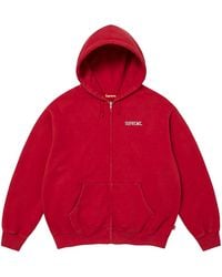 Supreme - Blessed Applique Zip Up Hooded Sweatshirt "Fw26 - Lyst