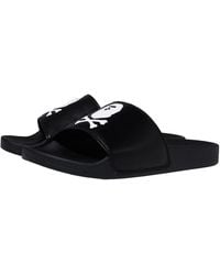 A Bathing Ape - Crossbone Slide Sandals 4I20191001" - Lyst