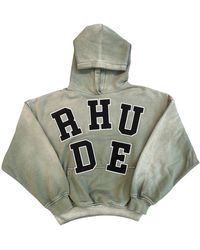 Rhude - Chenille Patch Logo Hoodie "Washed" Rhpf26Ho12012" - Lyst