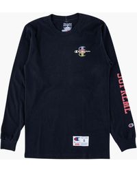 Supreme - Champion L/T-Shirt "Fw 17" - Lyst