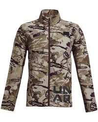 Under Armour - Hardwoods Graphic Jacket "Barren Camo 1365606 999" - Lyst