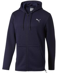 PUMA - Vent Hooded Jacket "Peacoat" 516860 02" - Lyst