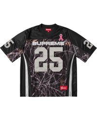 Supreme - Breast Cancer Awareness Football Jersey "Fw25 - Lyst