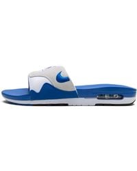 Nike - Air Max 1 Slide "royal Blue" Shoes - Lyst