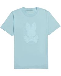 Psycho Bunny - Damon Graphic T-Shirt Seafoam B6U900Y1Pc Sef" - Lyst