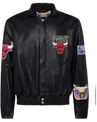 Jeff Hamilton - Chicago Bulls Full Leather Jacket Ar Nba Chi Bul 105" - Lyst