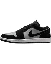 Nike - 1 Low "Light Smoke" 553558 048" - Lyst