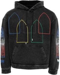 Who Decides War - Intertwined Windows Hooded Sweatshirt 2637 1Ss240106Iwhs Mult" - Lyst