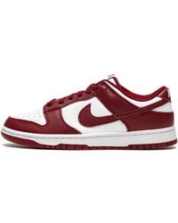 Nike - Dunk Low "team Red" Shoes - Lyst