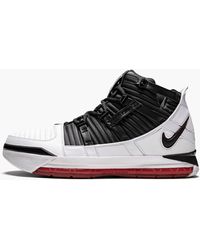 Nike Zoom Lebron Iii Qs Sport Workout Basketball Shoes in Black for Men Lyst