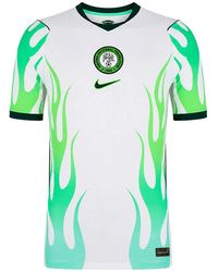 Nike - Nigeria 2026 Match Away Aero-Fit Football Authentic Jersey Glow Ib5205 100" - Lyst