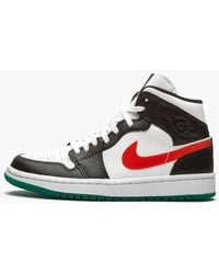 Nike - Air 1 Mid "Alternate Swooshes" Bq6472 063" - Lyst