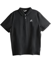 Malbon Golf - Fairway Polo T-Shirt 9402 Blk" - Lyst