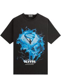 Kith - Superman (2025 Movie) Lightning Vintage T-Shirt Khm033851 001" - Lyst