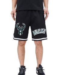 Pro Standard - Nba Milwaukee Bucks Pro Team Shorts Bmb351910 Blk" - Lyst