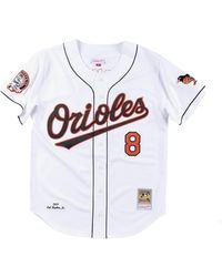 Mitchell & Ness - Authentic Jersey "Mlb Orioles 2001 Cal Ripken" Ajy1El18097 Borwhit01Cri" - Lyst