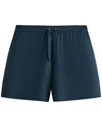 Kith - Monogram Silk Cedar Short "Nocturnal" Khm060467 413" - Lyst