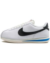 Nike - Cortez "white Black Light Photo Blue" Shoes - Lyst