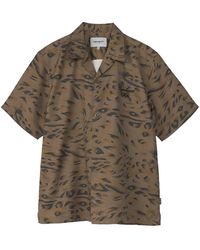 Carhartt - Travon T-Shirt "Cypress Duck Feather Print" I036808 3Tdxx" - Lyst