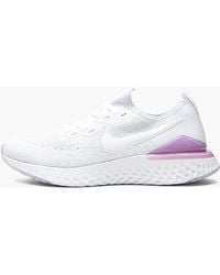 Nike - Epic React Flyknit 2 Running Shoe (white) - Clearance Sale - Lyst