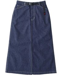 Gramicci - Sutter Denim Skirt "Rinsed" G5Fw Sk028 Gm495" - Lyst