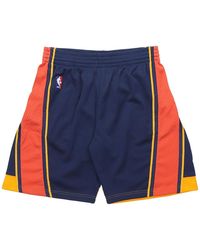 Mitchell & Ness - Nba Swingman Road Shorts "2009-10 Golden State Warriors - Lyst