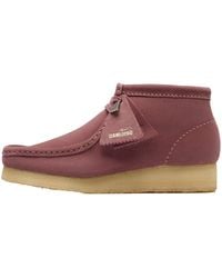 Clarks - Originals Wallabee Boot "Rose Suede" 26183773" - Lyst