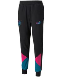 PUMA - Mcfc Manchester City Ftblculture Track Pants 764528 12" - Lyst