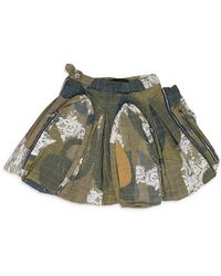 Who Decides War - Window Pocket Cargo Maxi Skirt 3120130009Ss24" - Lyst