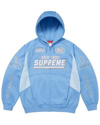 Supreme - Football Zip Up Hooded Sweatshirt "Fw25 - Lyst