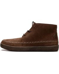 Clarks - Hodson Mid Boot "Cola Suede" 26167770" - Lyst