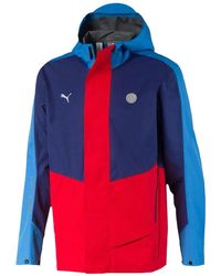 PUMA - Bmw Motorsport Rct Jacket "Marina Blueprint High Risk" 596083 04" - Lyst