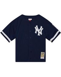 Mitchell & Ness - Authentic Derek Jeter New York Yankees 1998 Bp Jersey Abbf5320 Nyy98Djtnavy" - Lyst