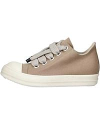Rick Owens - Jumbolace Low Sneaks "Dust Milk" Du01F4819Dow2 3411" - Lyst