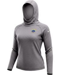 Nike - Nba Golden State Warriors The Bay Element Hoodie "Carbon Heather" W41486 Hoodie" - Lyst