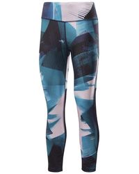 Reebok - Running Essentials 7/8 Tight Aop "Seaport" Fk6547" - Lyst